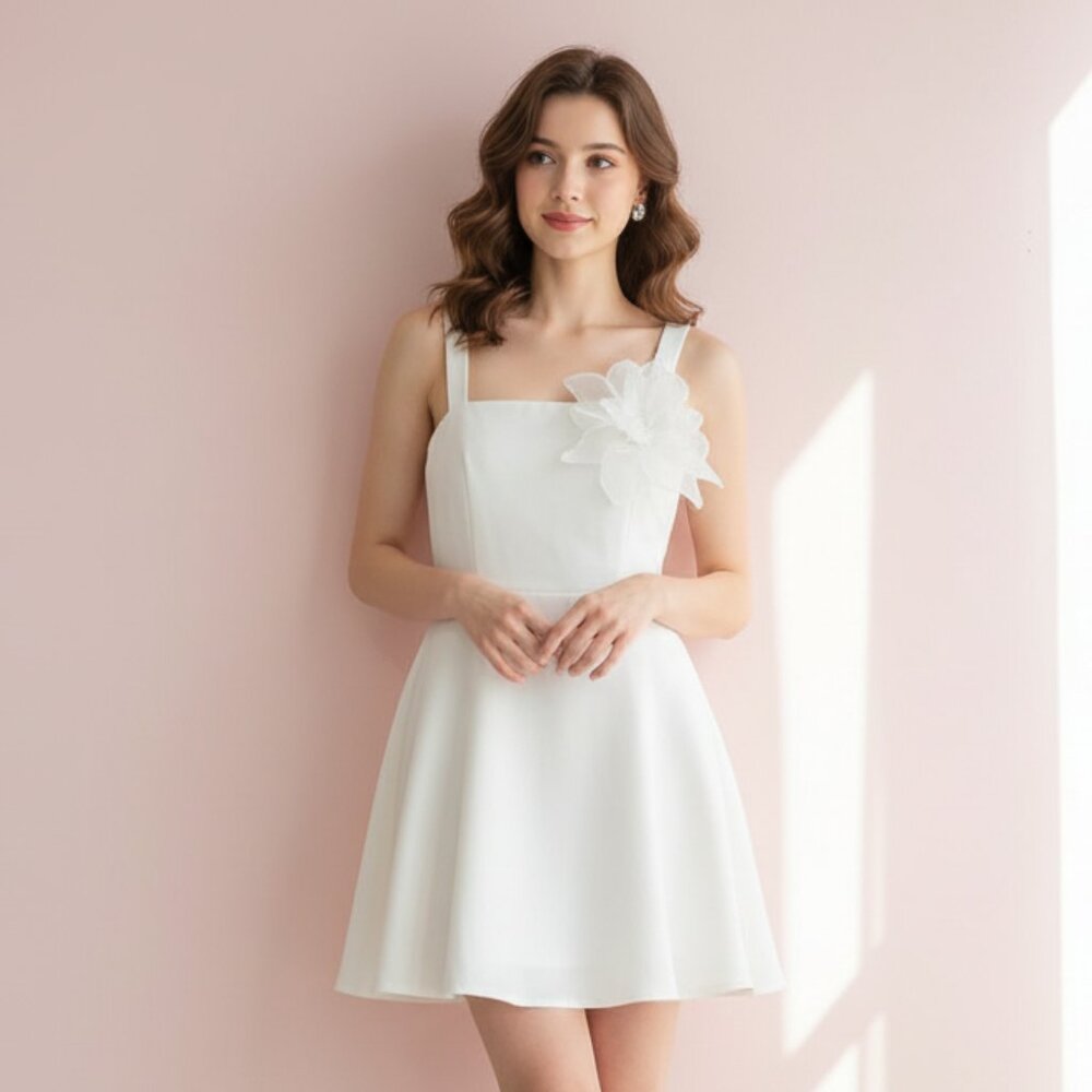 NWT Elliatt NWT Prosperous Mini Dress in Ivory White